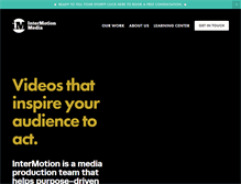 Tablet Screenshot of intermotionmedia.com